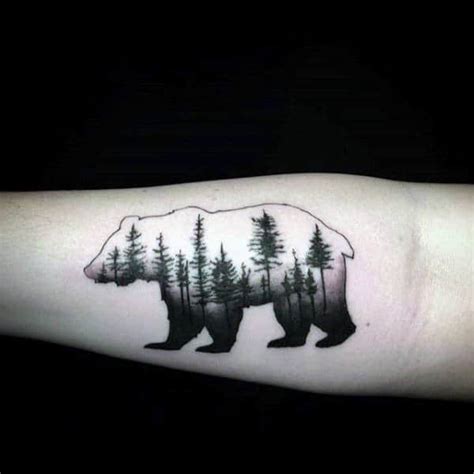 80 California Bear Tattoo Designs For Men - Grizzly Ink Ideas