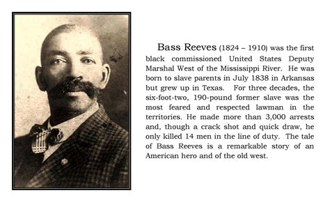 Bass Reeves Quotes. QuotesGram