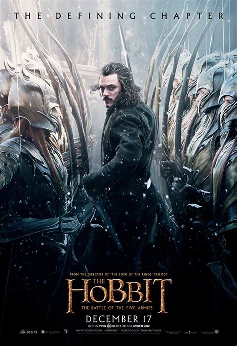 Hobbit 2 Poster Elves