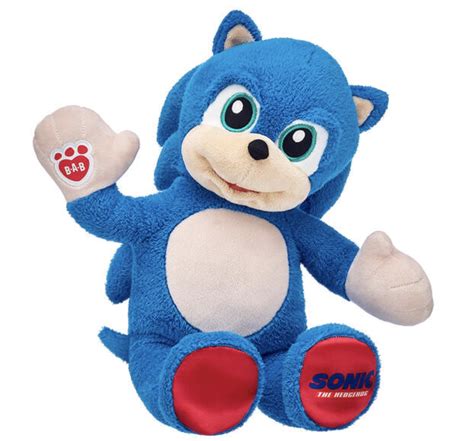 You Can Now Buy A Sonic The Hedgehog Plush Toy At Build-A-Bear