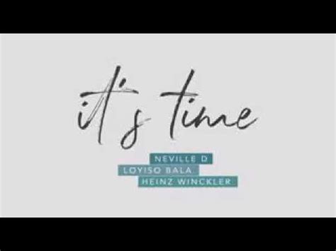 It's Time song - YouTube