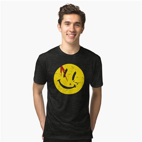 "Watchmen Symbol Smile Vintage" T-shirt by Coccomedian | Redbubble