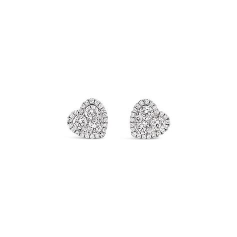 Laine Jewellery 丨Custom Design on Instagram: “Heart Shape diamonds earrings 💓 S | Heart shaped ...