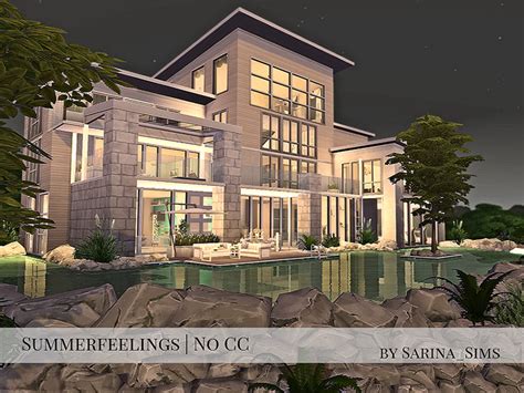 Sims 4 modern mansion download - inaboffopx