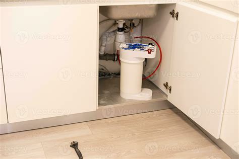 Installation of reverse osmosis water purification system. 35470840 Stock Photo at Vecteezy