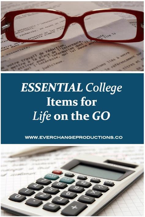 Essential College Items for Students on the Go - | College items ...