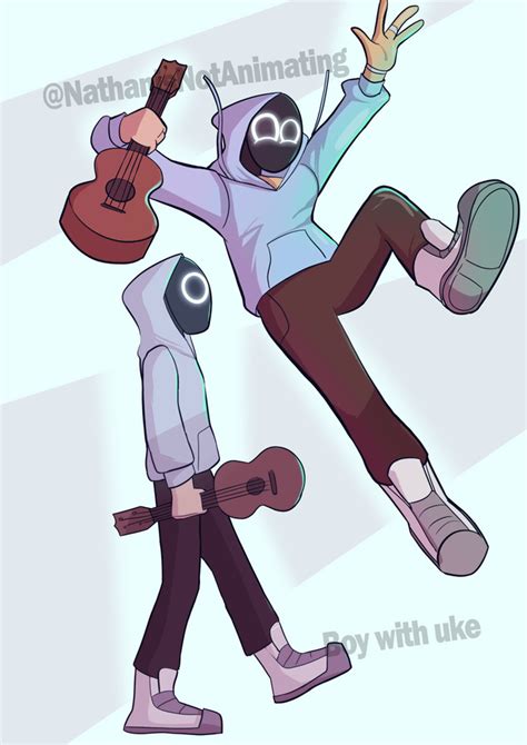 Boy with uke, but he is a cartoon character : r/boywithuke