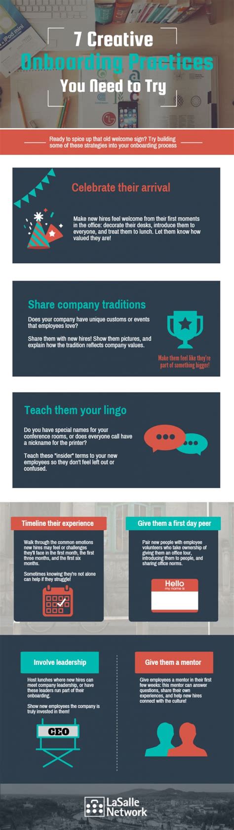 7 Creative Onboarding Practices You Need to Try (Infographic) | Onboarding, Online presentation ...