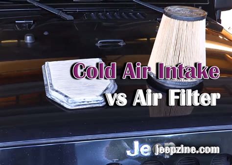 Cold Air Intake vs Air Filter | An In-Depth Comparison