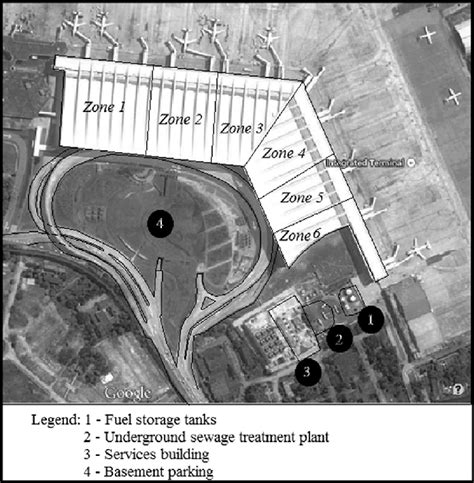 Overview of the main terminal of the Netaji Subhas Chandra Bose... | Download Scientific Diagram