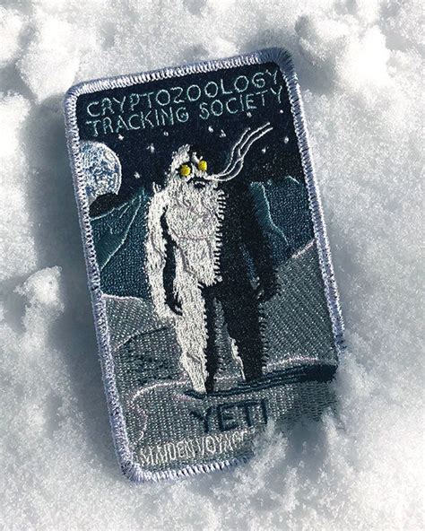 Yeti Cryptozoology Patch