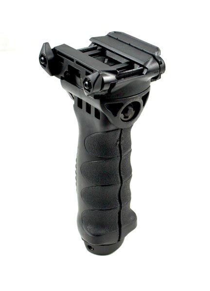 AR15 Foregrip / Bipod Grip, Adjustable Height, Polymer - Black (GPBP01 ...