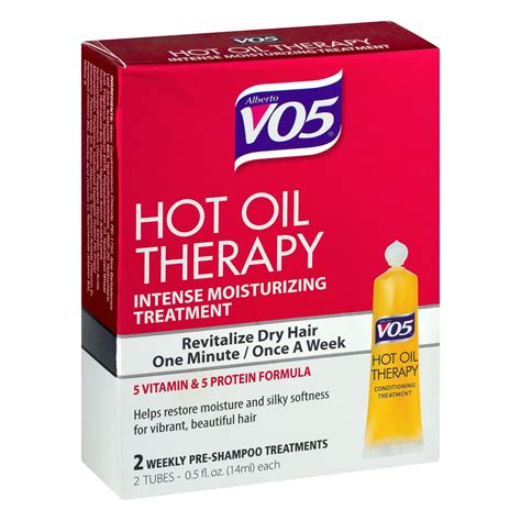 VO5 Hot Oil Hair Treatment, 2 Tubes, 0.5 fl oz - Walmart.com