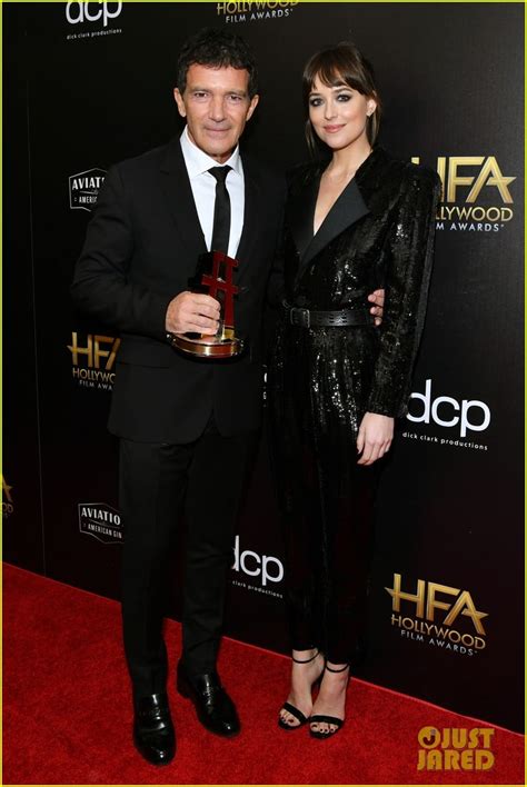 Dakota Johnson Honors Former Step-Dad Antonio Banderas at Hollywood Film Awards 2019!: Photo ...