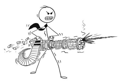 How To Draw A Minigun