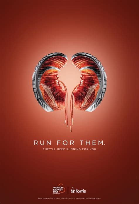 Fortis Print Advert By Grey: World Kidney Day - Shoes | Ads of the World™