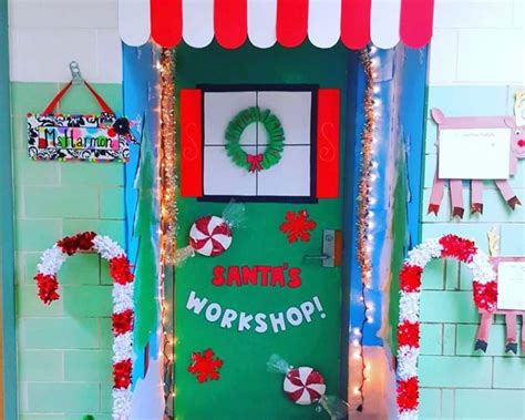 101 Creative Christmas Classroom Door Decorations - Chaylor & Mads