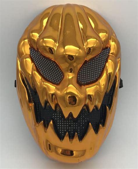 halloween-scary-pumpkin-mask-with-partial-mesh-costumes accessories