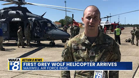 First MH-139 Grey Wolf Helicopter arrives at Maxwell Air Force Base - WAKA 8