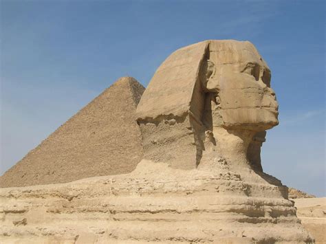 Great Sphinx and Pyramid of Giza, Egypt · Free Stock Photo