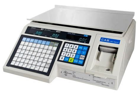 CAS LP1000N Price Computing Label Printing Scale, 30lb