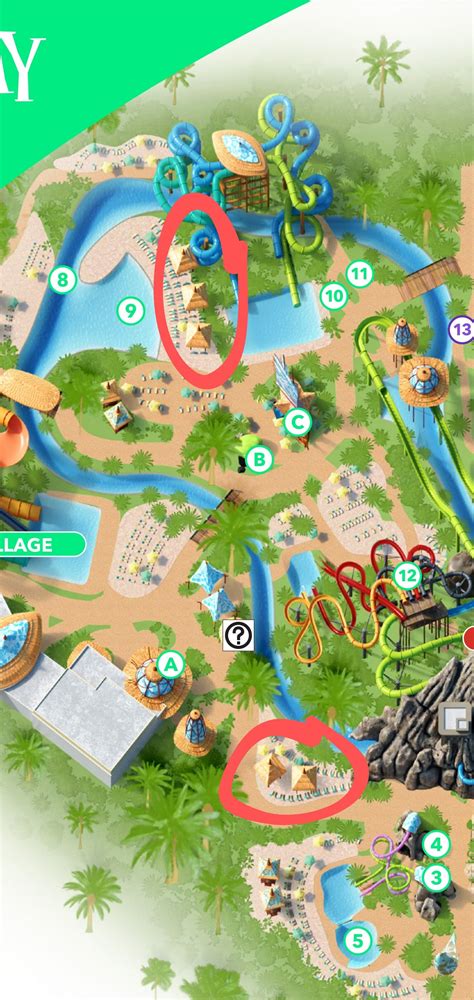 Volcano Bay Cabana Locations - Universal Orlando Resort - TouringPlans ...