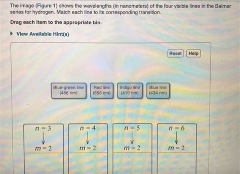 Solved Part A In the Balmer-Rydberg equation, what value of | Chegg.com