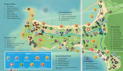 Labadee Beach Bungalow Map