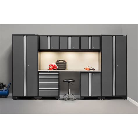 NewAge Products Bold 3.0 Series 8 Piece Garage Storage Cabinet Set with Worktop & Reviews | Wayfair