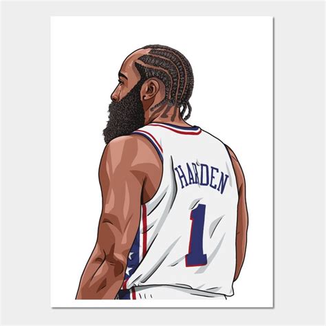 James Harden by ades-194 | James harden, Basketball art, Basketball ...