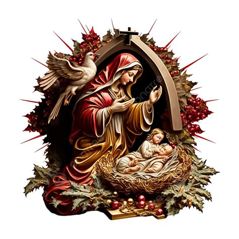 Birth Of Jesus With Mary Mother Virgen Guadalupe, Lady Of Guadalupe ...