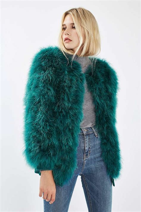 Marabou Feather Jacket | Everyday outfit inspiration, Topshop style ...