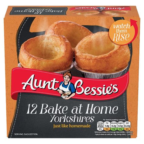 Aunt Bessies Bake At Home Yorkshire Puddings Cooking Time - Home Rulend