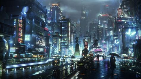 Neo Shanghai Downtown Metro Station, Jaime Jasso on ArtStation : r/Cyberpunk