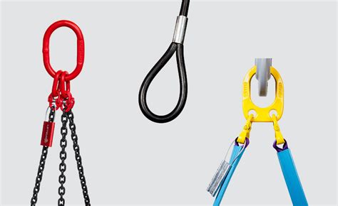 What type of sling is the right one: chain, textile or wire rope sling?