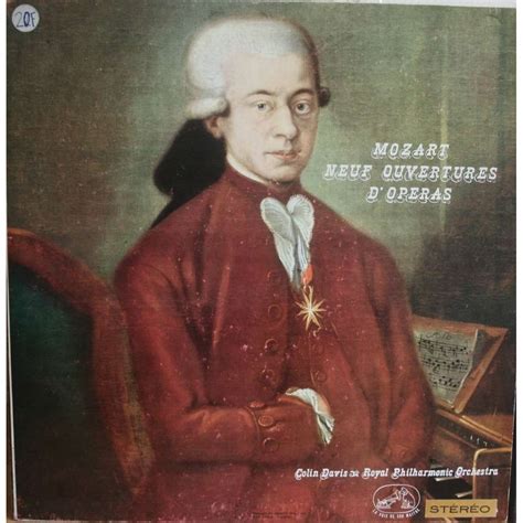 W.a mozart ouvertures by Colin Davis, LP with chapoultepek69 - Ref:115025860