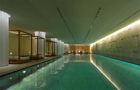 Bulgari Spa at Bulgari Hotel | Indoor swimming pool design, Bvlgari hotel, Spa london