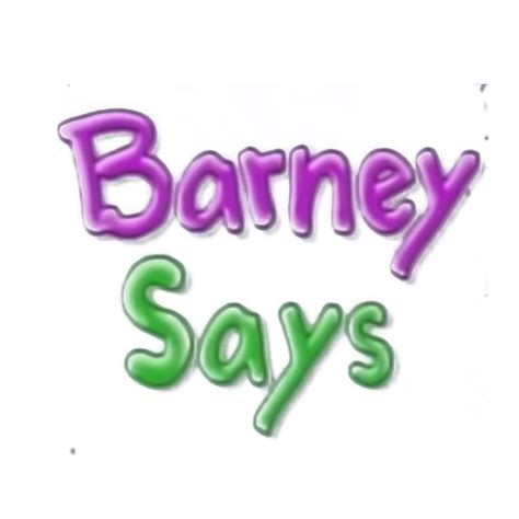 Barney Says - Logo - Season 2 by kadenmod9stheroblox on DeviantArt