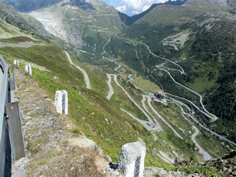 Wonderful roads: Grimsel Pass, Switzerland