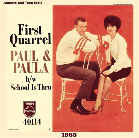 Paul and Paula (With images) | Music memories, Good music, Album cover art