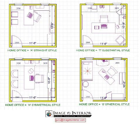 Home Office Decor Ideas For A Work Effective Office | Home office layouts, Office layout plan ...