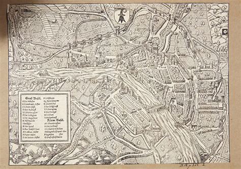 Map of Basel free public domain image | Look and Learn