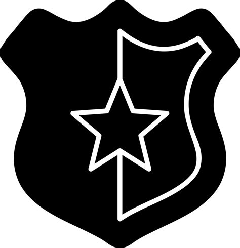 Police Badge Vector Icon Design 16958528 Vector Art at Vecteezy