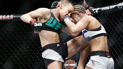 Rose Namajunas vs. Paige VanZant full fight video highlights - MMA Fighting