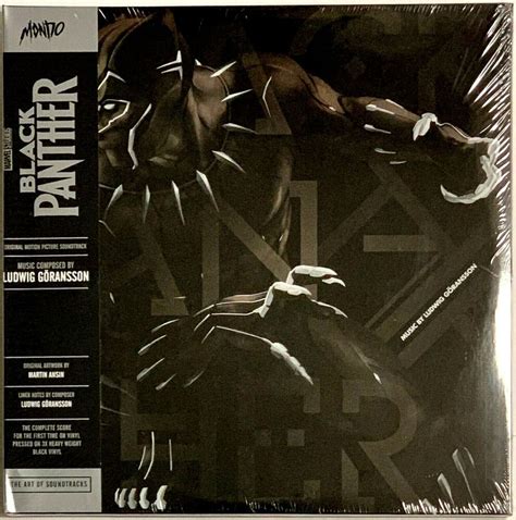 Black Panther [Original Soundtrack] LP [Black Vinyl] Record Album [Mondo] Sealed | Vinyl record ...