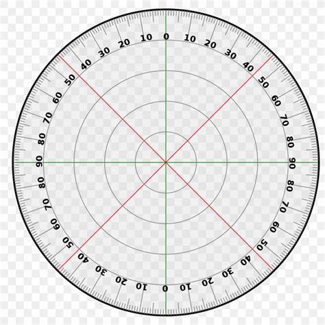 Degree Chart Protractor Circle Angle, PNG, 1200x1200px, Degree, Area ...