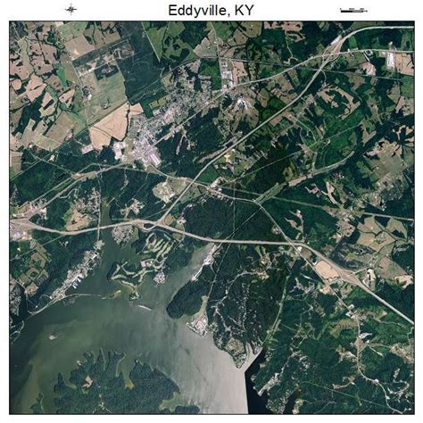 Aerial Photography Map of Eddyville, KY Kentucky