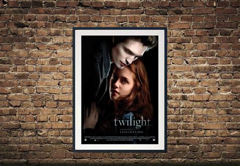 Twilight Movie Poster, Twilight Movie Canvas, Wall Decor,home Decor, Movie Poster, Wall Print ...