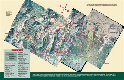 Snowbird-Alta area Summer Mountain Biking-Hiking Map - 84092 • mappery