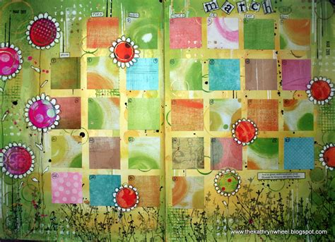 Art Journal - Calendar - March ready to go! | My March pages… | Flickr